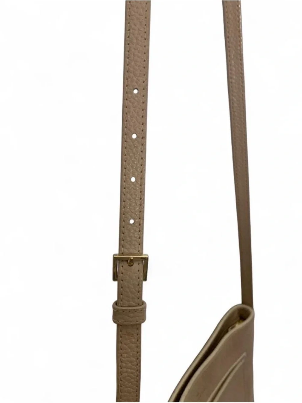 Kate Spade Chester Street Dessi Leather Crossbody Bag Pumice